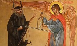 Архангел Михаил и Гермес
